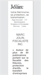 Mobile Screenshot of marcjolin.com